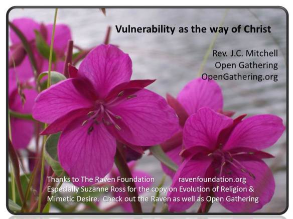Vulnerability as way of Christ